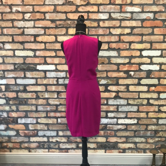 Poppy Lark - Maroon Sleeveless Sheath - Size Small - Picture 3 of 6